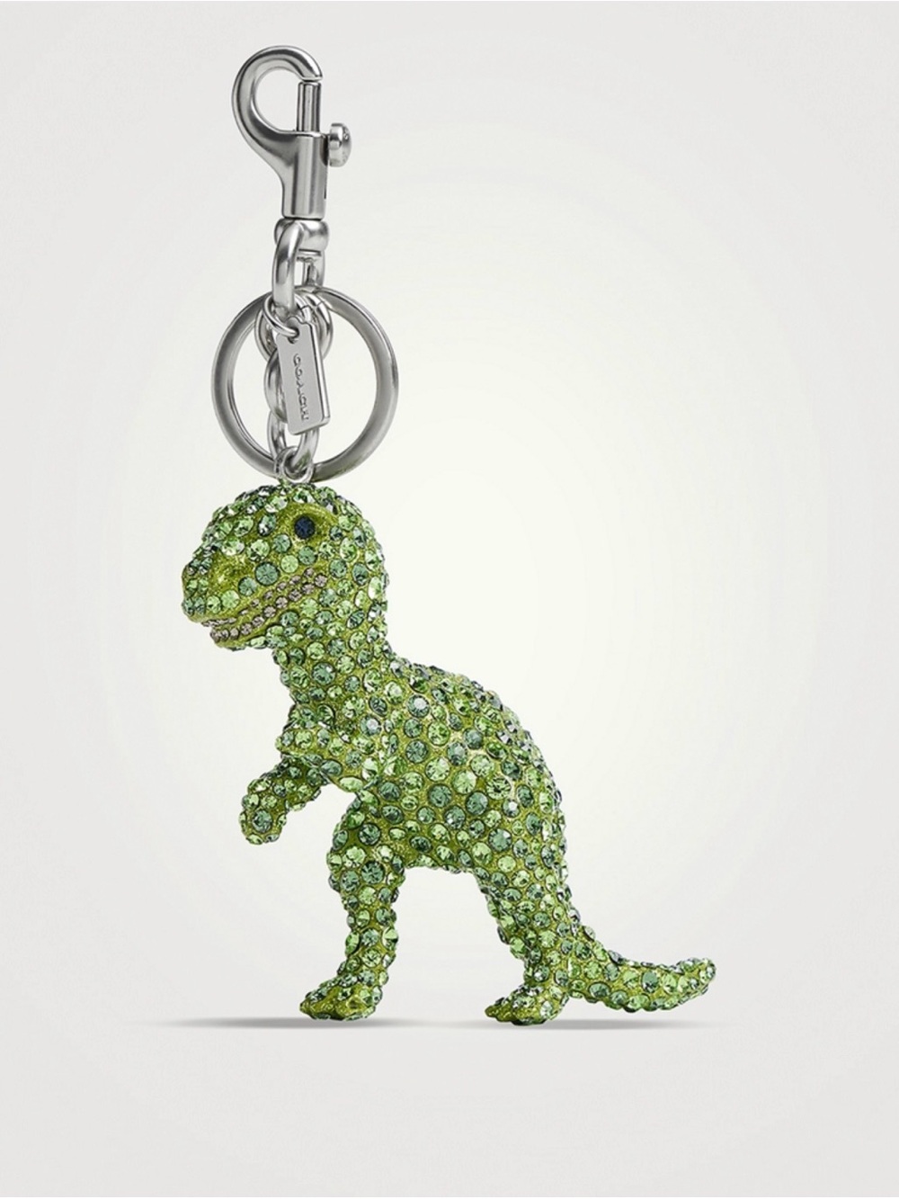 COACH Large Crystal Rexy Bag Charm